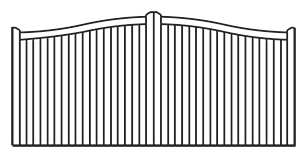Cambourne Gates from TimberGate Traditional Range