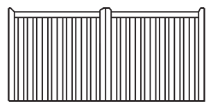 Deramore from the Timbergate Traditional Range of Timber Gates