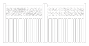  Traditional Gate from TimberGate