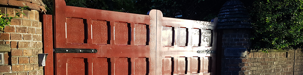 Malone Gate  from the Timbergate Traditional Range of Timber Gates