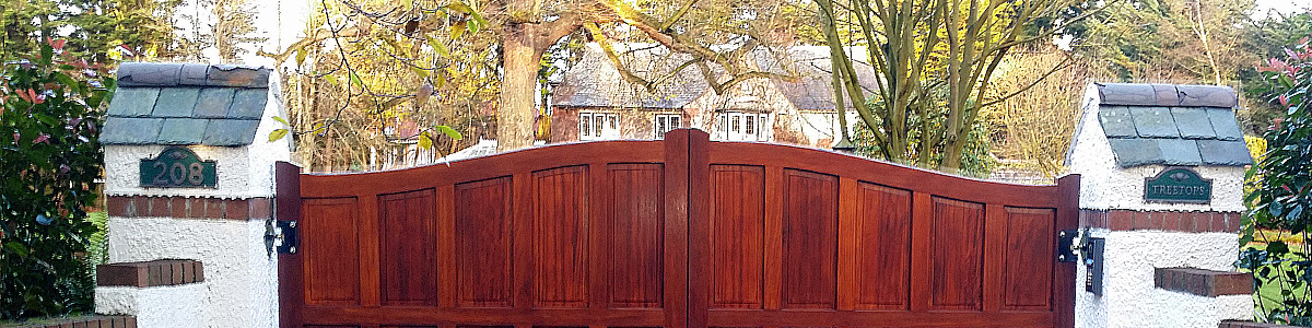 Musgrave Gate  from the Timbergate Traditional Range of Timber Gates